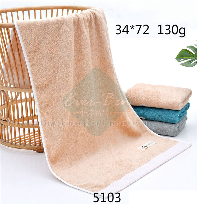 China EverBen custom kids beach towels Manufacturer ISO Audit Bamboo Towels Factory